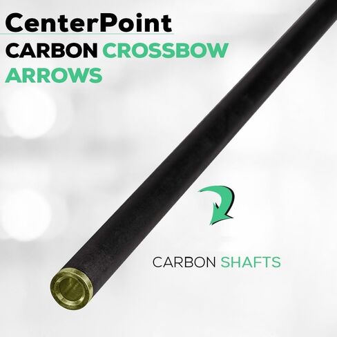 CenterPoint Archery AXCCA203PK Premium .003-Carbon Crossbow Arrows With Lighted Half-Moon Nocks in Kuwait