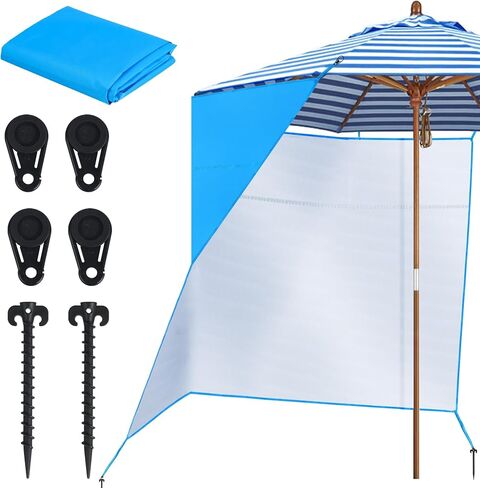 5.9 x 9.8ft Side Shade Umbrella Side Wall Accessory , Umbrella Not Included in Kuwait