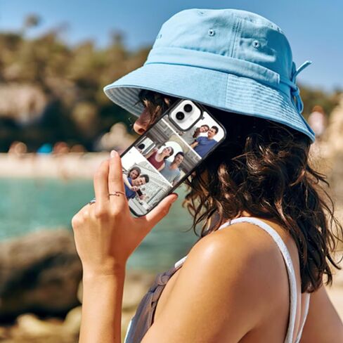 Ship Next Day-Custom Photo Phone Case Compatible with iPhone 16, Personalized Military Grade Rugged Two Piece Protection, Printed in USA (iPhone 16) in Saudi Arabia