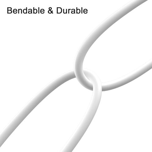 DC Power Extension Cable 33ft 1.35mm x 3.5mm Compatible with 5V DC Adapter Cord for CCTV Security Camera IP Camera Standalone DVR (33ft DC3.5mm Plug White) in Kuwait