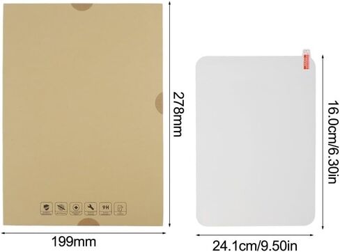 3PCS Tempered Glass Screen Protector Set For Thermomix for TM7 All-in-One Cooker, With Silicone Cover, Screen Damage from Daily Use, Shatter Resistant For Enhanced Screen Defense And Easy Cleaning in Kuwait