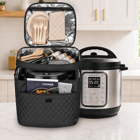 CROTIRAD Insulated Pressure Cooker Carrying Bag for 6-8 QT Instant Pot in Kuwait