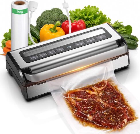 AAOBOSI 95KPa 9-in-1 Wet/Dry Vacuum Sealer, 8X Freshness in Kuwait