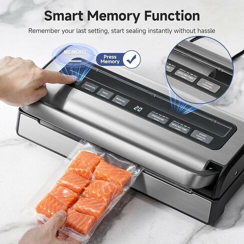 AAOBOSI 95KPa 9-in-1 Wet/Dry Vacuum Sealer, 8X Freshness in Kuwait