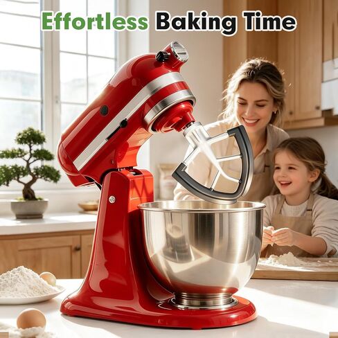 Flex Edge Paddle Attachment for KitchenAid Mixer, 4.5-5 Qt Tilt-Head,Gray in Saudi Arabia