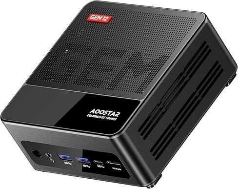 AOOSTAR MACO AMD Ryzen 7 H255 Mini PC (8C/16T, up to 4.9GHz), 24GB DDR5 + 1TB PCIe4.0 SSD, Radeon 780M, OCuLink eGPU, Dual USB4, Dual 2.5G LAN, 4-Screen 4K, WiFi6 — Mini Gaming Desktop in Saudi Arabia