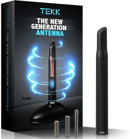 Tekk Short Antenna Compatible with 1997-2026 Ford F150 Pickup Truck/Designed for Optimized FM/AM Reception / 4.8 Inches in Kuwait
