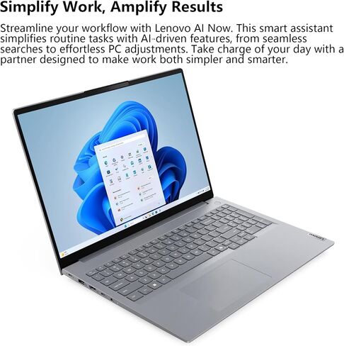 Lenovo ThinkBook 16 Gen 8 Laptop, Intel Core Ultra 7, 64GB DDR5, 2TB SSD in Saudi Arabia