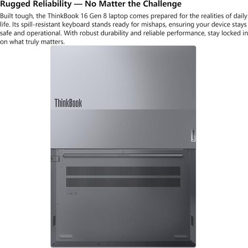Lenovo ThinkBook 16 Gen 8 Laptop, Intel Core Ultra 7, 64GB DDR5, 2TB SSD in Saudi Arabia