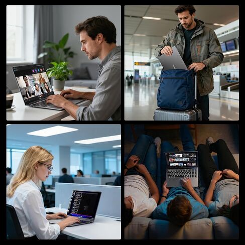 GEEKOM GeekBook X16 Pro Laptop, 16" 2.5K IPS, 2.8 lb Slim Portable Notebook in Saudi Arabia