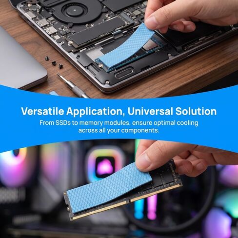 5pcs Mm Silicone Thermal Pad Heat Dissipation SSD in Saudi Arabia