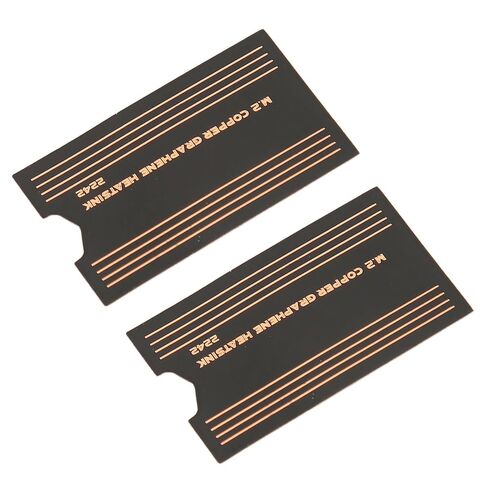 M.2 2242 SSD Heatsink Brass Graphene High Heat Conduction for Gaming in Saudi Arabia