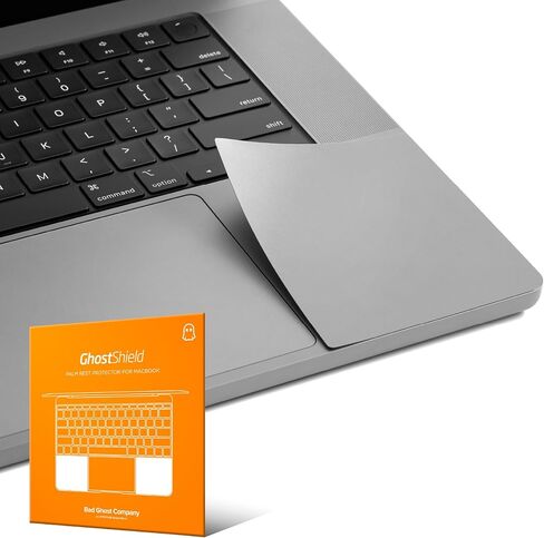 GhostShield Premium Palm Rest Protector Skin Cover Set, Scratches and Wear Protection, Compatible with MacBook Pro 16" 2026 2024 2023 2021 M5/M4/M3/M2/M1 Pro/Max, Space Black in Saudi Arabia