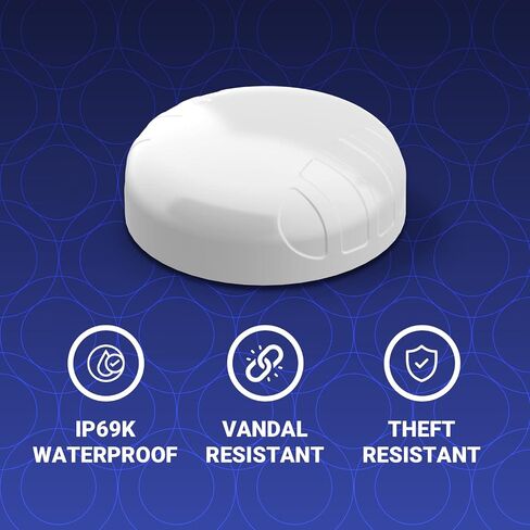 Poynting Puck-2 2 في 1 للنقل وهوائي M2M/IOT | 5G | 4G إل تي إي | 2X2 ميمو | 617-4200 ميجاهيرتز | أسود in Kuwait