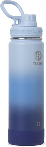 Takeya Actives 32 oz Vacuum Insulated Stainless Steel Water Bottle with Spout Lid, Premium Quality, Watermelon in Kuwait