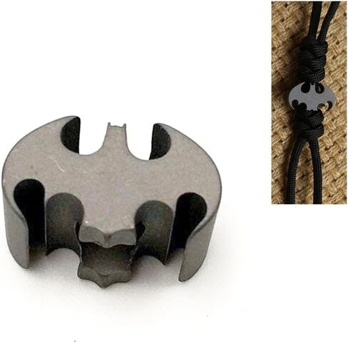 Titanium Paracord Lanyard Beads for Knife Zipper Pull Jewelry, EDC Lanyard Beads Pendant for Flashlight Knuckles Bracelet Necklace in Saudi Arabia