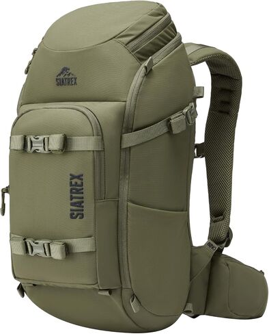 28L Hunting Backpack – 500D DWR Tear-Resistant Nylon, Hiking Daypack with MOLLE Webbing & Hydration Compatible, for Archery, Scouting, and Backcountry Hunts in Saudi Arabia