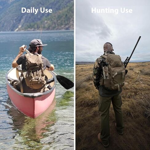 28L Hunting Backpack – 500D DWR Tear-Resistant Nylon, Hiking Daypack with MOLLE Webbing & Hydration Compatible, for Archery, Scouting, and Backcountry Hunts in Saudi Arabia