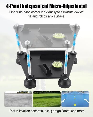 Adjustable Leveling Stand Fit for FlightScope Mevo Gen2 Golf Launch Monitor in Kuwait