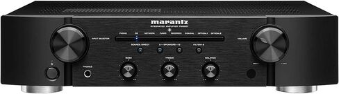 Marantz PM6007 Integrated Amplifier with Digital Connectivity, Coaxial & Optical Inputs, 2X 45W, DAC for Digital Input - Black in Saudi Arabia