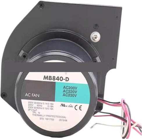 MB840-D 200/220/230V 50/60Hz 0.14/0.15/0.18A Fan in Saudi Arabia