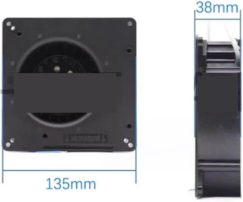 Cooling Fan RG90-18/56 230V 0.12A 22W 2200/1900r/min 95Pa in Saudi Arabia