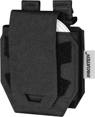 MOLLE Handcuff Pouch fits Multiple Cuffs,Handcuff Holster for Duty Belt Tactical Vest Law Enforcement Security Officer Accessories Quick Release in Kuwait