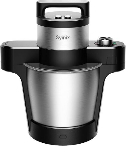 Syinix Swallow Maker EcoPlus, Semi Automatic Fufu Machine & Pounded Yam Maker, 6L, Swallow Mode & Express Mode, 1000W Copper Motor, Non-Stick Pot for Eba, Banku, Semolina, Ugali in Saudi Arabia