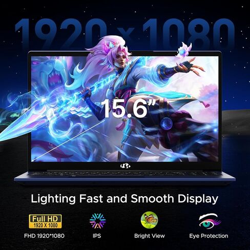 NIMO 15.6" IPS FHD-Light Gaming-Laptop,AMD Ryzen 5 6600H in Kuwait