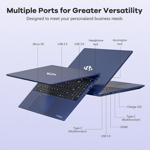 NIMO 15.6" IPS FHD-Light Gaming-Laptop,AMD Ryzen 5 6600H in Kuwait