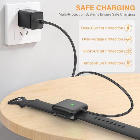 3.3Ft Type-C Charger for Whoop 5.0/MG Basic Smartwatch Charger in Kuwait