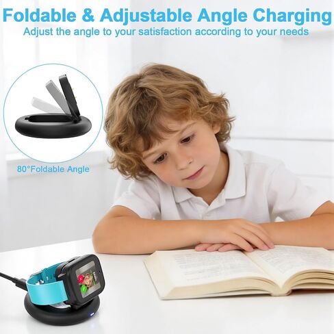 Foldable Charger Dock for Cosmo JrTrack 5/5 SE/4/3/2/1/SE Smart Watch in Kuwait