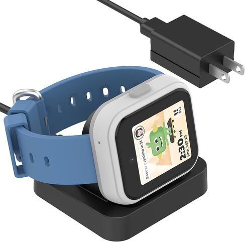 Charging Dock Replacement for T-Mobile SYNC UP Kids Watch 2 with 5 Feet Charger Cable and Adapter,Fast Charge,Portable Replacement Charging Base (Black for Syncup Watch 2) in Kuwait