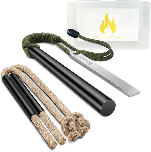 5" Ferro Rod Kit, Flint and Steel in Saudi Arabia
