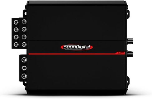 مكبر صوت للسيارة SoundDigital USA XP 1200.4 4 أوم 4 قنوات، طاقة قصوى 1200 وات، أحدث طراز in Kuwait