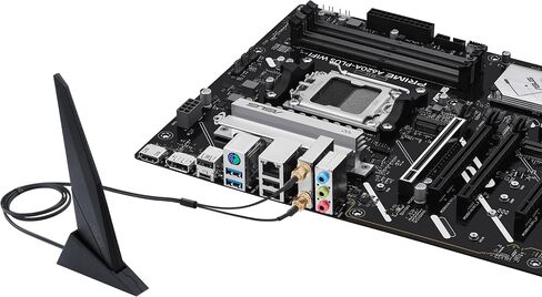 ASUS Prime A620A-PLUS WiFi AMD ATX Motherboard, DDR5, WiFi 6, 1Gb LAN, PCIe 4.0, 2X M.2, DisplayPort, HDMI, 2X USB-C 5Gb in Saudi Arabia
