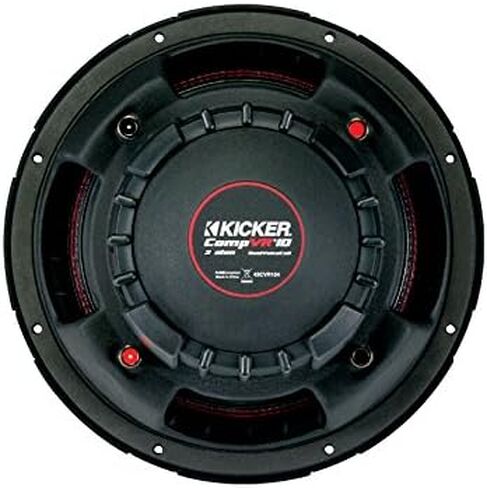 Kicker 43CVR102 CompVR 10" Subwoofer Pair Dual Voice Coil 2 Ohm Subs in Saudi Arabia