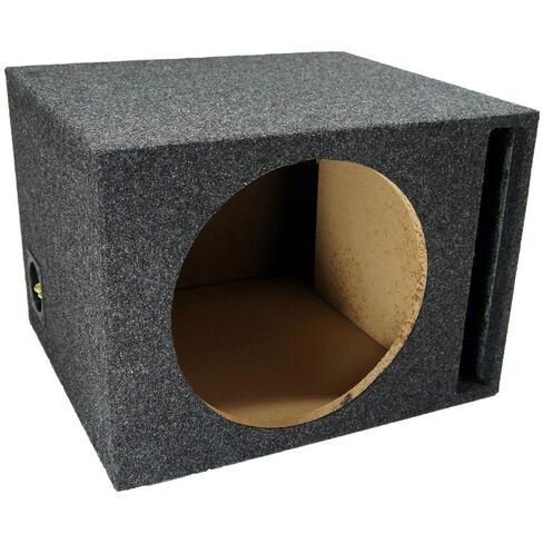 Single 12" Vented Loaded Sub Box with Harmony Audio R124 and HA-A400.1 Amp in Saudi Arabia