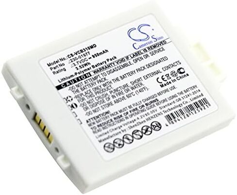 (2 Pack) XSP Battery for VOCERA B3000E, B3000N, Communications Badge B3000 PN 230-01977 in Saudi Arabia