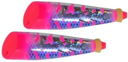 Brads BS Fishtales Super Bait Kokanee Cut Plug 2 Inch 2-Pack Unrigged Lady EM in Kuwait