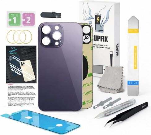 Back Glass Replacement for iPhone 14 Pro with Repir Tools in Kuwait