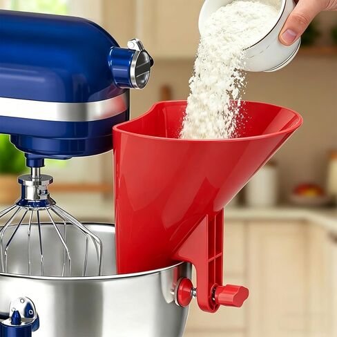 KingofKings Flour Funnel for Kitchen Aid Accessories and Attachments in Saudi Arabia