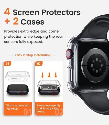 PandaShield for Apple Watch 42mm Series 11/10 Screen Protector in Saudi Arabia