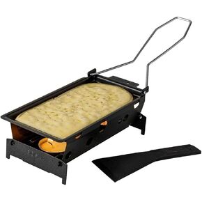 Boska Raclette Grilling Set - Partyclette to Go Set - Suitable for Cheese, Meat, Fish, and Vegetables - Portable Non-Stick - Dishwasher Safe Wedding Registry Items in Kuwait