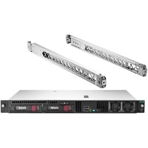 HP ProLiant DL20 Gen10 Rack Server with Rail Kit, Intel Xeon E-2136, 64GB DDR4, 4TB SSDs, RAID (Renewed) in Saudi Arabia