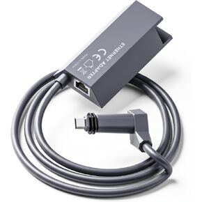 Kuulaa for Starlink Gen 2 Ethernet Adapter, 1000Mbps Gigabit RJ45 High Speed Wired Network Connector, Stable Fast External Ethernet Connection for Starlink Standard Actuated Dish and Router in Kuwait