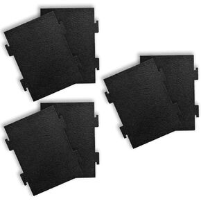 6 Pack Activated Charcoal Filters Replacement for Whirlpool & Kitchenaid Over The Range Microwaves KMLS311HS, WML55011HS, YKMLS311HS, YWML75011H, Compare to Part# W11282981 & W11223147 in Saudi Arabia