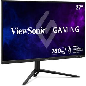 ViewSonic VX2728J-2K 27 Inch 1440p Gaming Monitor, IPS with 180Hz and 0.5ms for Smooth Gameplay, FreeSync Premium and G-Sync Compatible, Eye Care Technology, Advanced Ergonomics, HDMI, and DisplayPort in Saudi Arabia