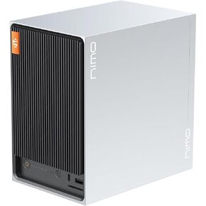 NIMO AI NAS، Agentic Computer Mini PC وAI Server، Intel Core Ultra 3 304 (حتى 4.3 جيجا هرتز، يتفوق على Ultra 3 105UL) بسعة تخزين تصل إلى 132 تيرابايت ZFS Hybrid Storage، لمدة 24 ساعة لعامل الذكاء الاصطناعي in Kuwait