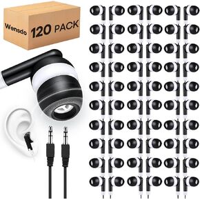 10 Pack Bulk Wired Earbuds for Classroom School Kids, Multi Colored Class Set Earphones with 3.5mm Jack for Students Children Toddler Teens, Individually Bagged (HY01,10 Mixed) in Kuwait